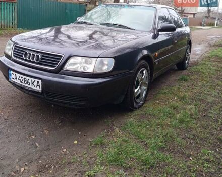 Фиолетовый Ауди А6, объемом двигателя 2.5 л и пробегом 290 тыс. км за 3700 $, фото 1 на Automoto.ua