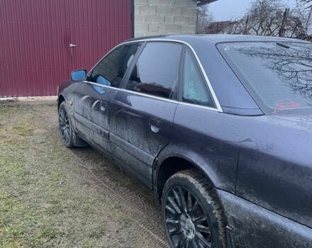 Фиолетовый Ауди А6, объемом двигателя 2.5 л и пробегом 396 тыс. км за 2800 $, фото 4 на Automoto.ua