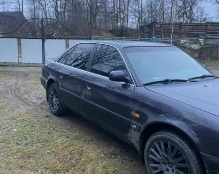 Фиолетовый Ауди А6, объемом двигателя 2.5 л и пробегом 396 тыс. км за 2800 $, фото 1 на Automoto.ua