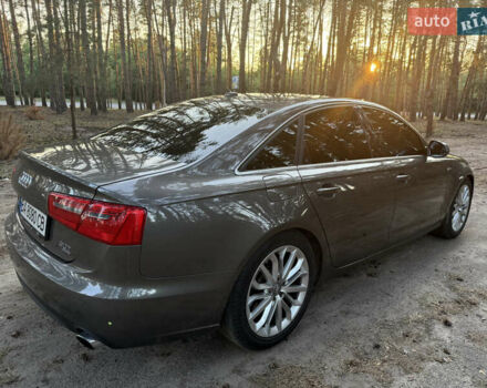 Ауди А6 2012 в Кропивницком (Кировограде) на Automoto.ua Коричневый Ауди А6, объемом двигателя 3 л и пробегом 269 тыс. км за 13400 $, фото 6 на Automoto.ua