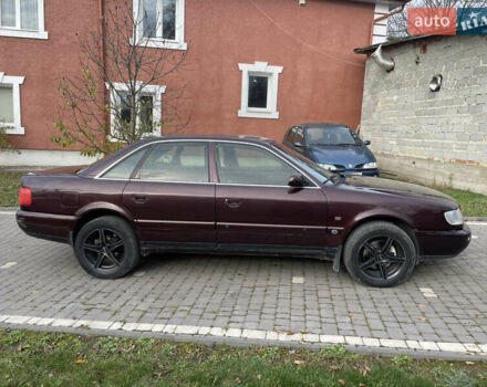 Красный Ауди А6, объемом двигателя 2.6 л и пробегом 374 тыс. км за 2600 $, фото 4 на Automoto.ua