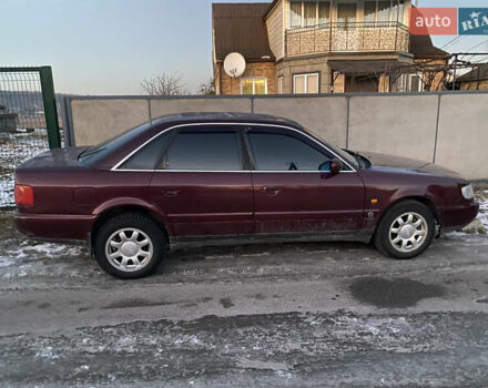 Ауди А6 1995 в Кагарлыке на Automoto.ua Красный Ауди А6, объемом двигателя 2.6 л и пробегом 400 тыс. км за 3700 $, фото 1 на Automoto.ua