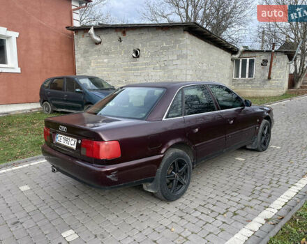 Красный Ауди А6, объемом двигателя 2.6 л и пробегом 374 тыс. км за 2600 $, фото 5 на Automoto.ua