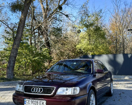 Ауді А6 1996 у Чернівцях на Automoto.ua Червоний Ауді А6, об'ємом двигуна 2.6 л та пробігом 366 тис. км за 2000 $, фото 4 на Automoto.ua