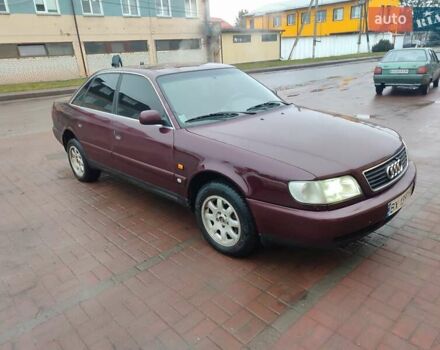 Красный Ауди А6, объемом двигателя 2.6 л и пробегом 540 тыс. км за 2600 $, фото 2 на Automoto.ua