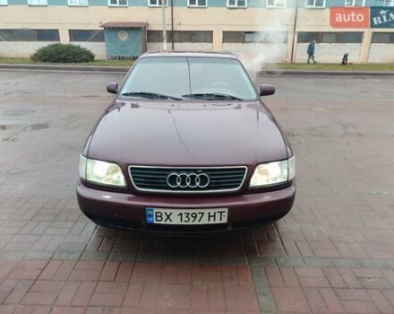 Красный Ауди А6, объемом двигателя 2.6 л и пробегом 540 тыс. км за 2600 $, фото 1 на Automoto.ua