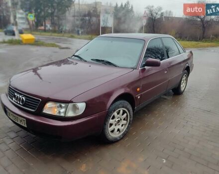 Красный Ауди А6, объемом двигателя 2.6 л и пробегом 540 тыс. км за 2600 $, фото 18 на Automoto.ua