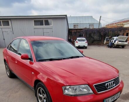 Красный Ауди А6, объемом двигателя 1.8 л и пробегом 361 тыс. км за 3900 $, фото 1 на Automoto.ua