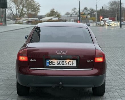 Красный Ауди А6, объемом двигателя 1.8 л и пробегом 50 тыс. км за 3300 $, фото 2 на Automoto.ua