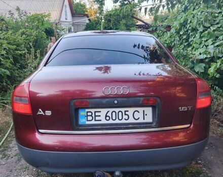 Красный Ауди А6, объемом двигателя 1.78 л и пробегом 425 тыс. км за 3700 $, фото 7 на Automoto.ua