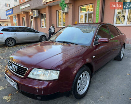 Красный Ауди А6, объемом двигателя 2.8 л и пробегом 366 тыс. км за 3300 $, фото 5 на Automoto.ua