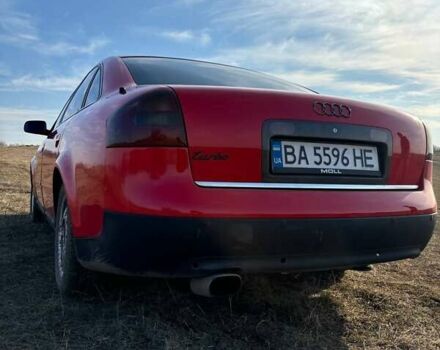 Красный Ауди А6, объемом двигателя 1.8 л и пробегом 198 тыс. км за 3900 $, фото 2 на Automoto.ua