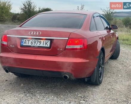 Красный Ауди А6, объемом двигателя 2.39 л и пробегом 260 тыс. км за 6200 $, фото 5 на Automoto.ua