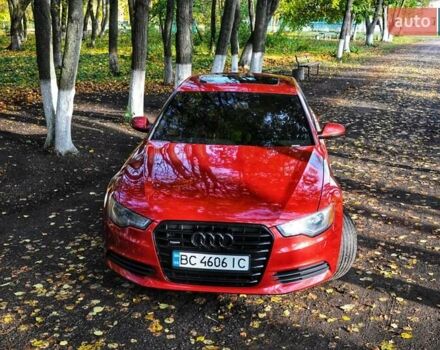 Червоний Ауді А6, об'ємом двигуна 3 л та пробігом 180 тис. км за 11000 $, фото 5 на Automoto.ua