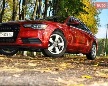 Червоний Ауді А6, об'ємом двигуна 3 л та пробігом 180 тис. км за 11000 $, фото 1 на Automoto.ua