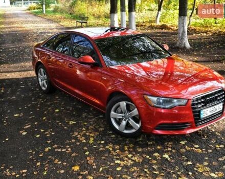 Червоний Ауді А6, об'ємом двигуна 3 л та пробігом 180 тис. км за 11000 $, фото 6 на Automoto.ua