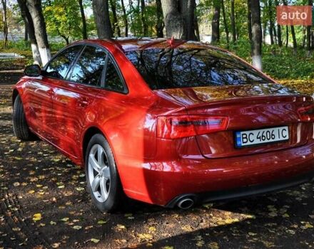Червоний Ауді А6, об'ємом двигуна 3 л та пробігом 180 тис. км за 11000 $, фото 2 на Automoto.ua