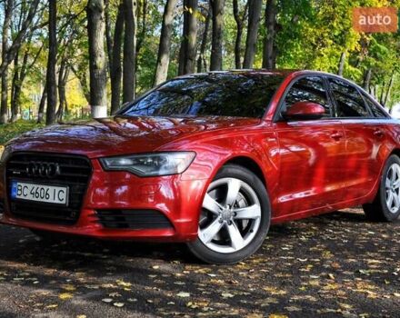 Червоний Ауді А6, об'ємом двигуна 3 л та пробігом 180 тис. км за 11000 $, фото 9 на Automoto.ua