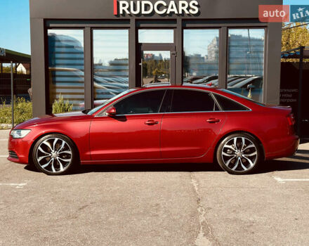 Ауди А6 2014 в Кременчуге на Automoto.ua Красный Ауди А6, объемом двигателя 2.97 л и пробегом 137 тыс. км за 16499 $, фото 2 на Automoto.ua