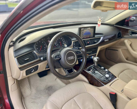 Червоний Ауді А6, об'ємом двигуна 2 л та пробігом 214 тис. км за 12000 $, фото 28 на Automoto.ua