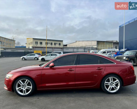 Червоний Ауді А6, об'ємом двигуна 2 л та пробігом 214 тис. км за 12000 $, фото 5 на Automoto.ua