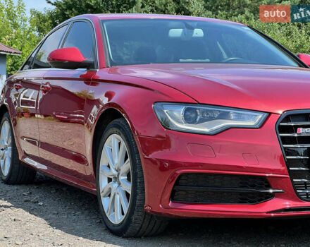 Красный Ауди А6, объемом двигателя 3 л и пробегом 159 тыс. км за 19999 $, фото 9 на Automoto.ua
