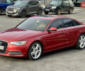 Червоний Ауді А6, об'ємом двигуна 2 л та пробігом 214 тис. км за 12000 $, фото 1 на Automoto.ua