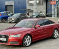 Червоний Ауді А6, об'ємом двигуна 2 л та пробігом 214 тис. км за 12000 $, фото 1 на Automoto.ua