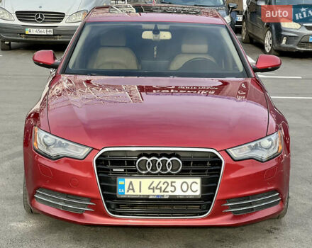Червоний Ауді А6, об'ємом двигуна 2 л та пробігом 214 тис. км за 12000 $, фото 2 на Automoto.ua