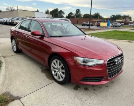 Червоний Ауді А6, об'ємом двигуна 2 л та пробігом 75 тис. км за 12600 $, фото 2 на Automoto.ua