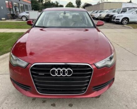 Червоний Ауді А6, об'ємом двигуна 2 л та пробігом 75 тис. км за 12600 $, фото 1 на Automoto.ua
