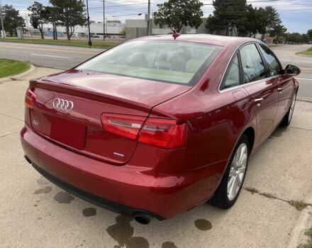 Червоний Ауді А6, об'ємом двигуна 2 л та пробігом 75 тис. км за 12600 $, фото 5 на Automoto.ua