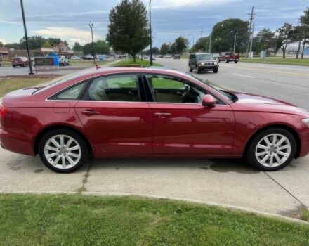 Червоний Ауді А6, об'ємом двигуна 2 л та пробігом 75 тис. км за 12600 $, фото 3 на Automoto.ua