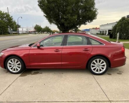 Червоний Ауді А6, об'ємом двигуна 2 л та пробігом 75 тис. км за 12600 $, фото 4 на Automoto.ua