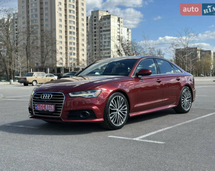 Червоний Ауді А6, об'ємом двигуна 3 л та пробігом 158 тис. км за 21500 $, фото 1 на Automoto.ua