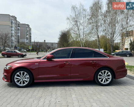 Красный Ауди А6, объемом двигателя 3 л и пробегом 158 тыс. км за 14500 $, фото 1 на Automoto.ua