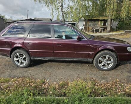 Красный Ауди А6, объемом двигателя 2.8 л и пробегом 366 тыс. км за 3750 $, фото 1 на Automoto.ua