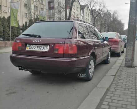 Красный Ауди А6, объемом двигателя 2.6 л и пробегом 392 тыс. км за 3000 $, фото 3 на Automoto.ua