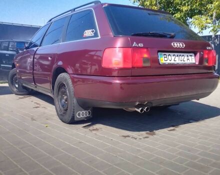 Красный Ауди А6, объемом двигателя 2.6 л и пробегом 392 тыс. км за 3000 $, фото 6 на Automoto.ua