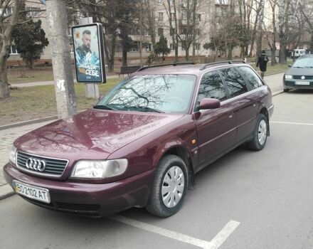 Красный Ауди А6, объемом двигателя 2.6 л и пробегом 392 тыс. км за 3000 $, фото 1 на Automoto.ua