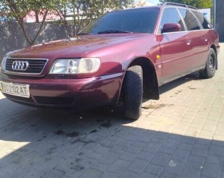 Красный Ауди А6, объемом двигателя 2.6 л и пробегом 392 тыс. км за 3000 $, фото 5 на Automoto.ua