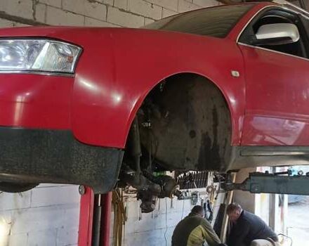 Красный Ауди А6, объемом двигателя 1.8 л и пробегом 282 тыс. км за 3300 $, фото 50 на Automoto.ua