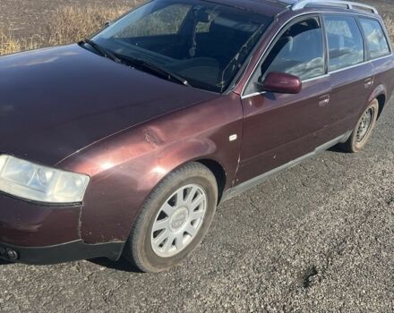 Красный Ауди А6, объемом двигателя 2.5 л и пробегом 371 тыс. км за 2000 $, фото 1 на Automoto.ua