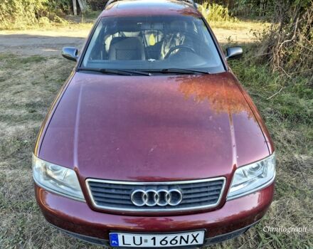 Красный Ауди А6, объемом двигателя 2.4 л и пробегом 362 тыс. км за 3500 $, фото 1 на Automoto.ua