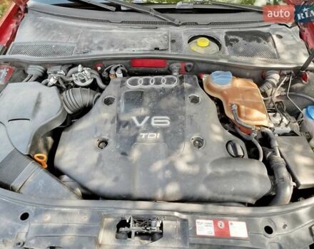 Красный Ауди А6, объемом двигателя 2.5 л и пробегом 298 тыс. км за 4900 $, фото 13 на Automoto.ua