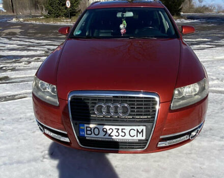 Красный Ауди А6, объемом двигателя 2 л и пробегом 234 тыс. км за 9500 $, фото 2 на Automoto.ua