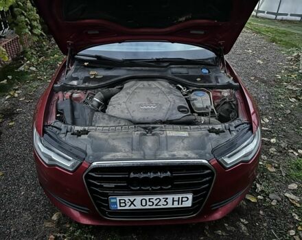 Ауді А6 2011 у Броварах на Automoto.ua Червоний Ауді А6, об'ємом двигуна 3 л та пробігом 277 тис. км за 15500 $, фото 7 на Automoto.ua