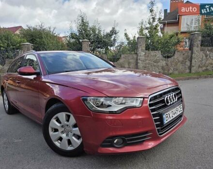 Ауди А6 2013 в Хмельницком на Automoto.ua Красный Ауди А6, объемом двигателя 2 л и пробегом 290 тыс. км за 13000 $, фото 6 на Automoto.ua