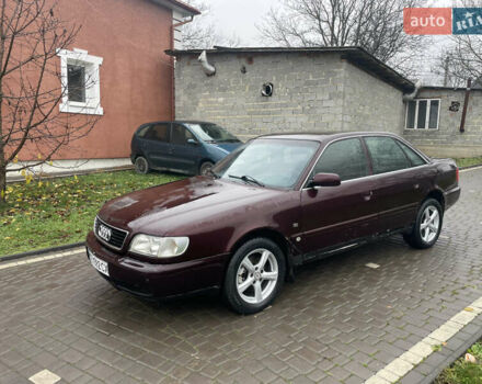 Красный Ауди А6, объемом двигателя 2.6 л и пробегом 374 тыс. км за 2500 $, фото 1 на Automoto.ua