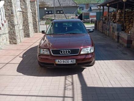 Ауди А6 1995 в Иршава на Automoto.ua Красный Ауди А6, объемом двигателя 2.6 л и пробегом 254 тыс. км за 3000 $, фото 1 на Automoto.ua